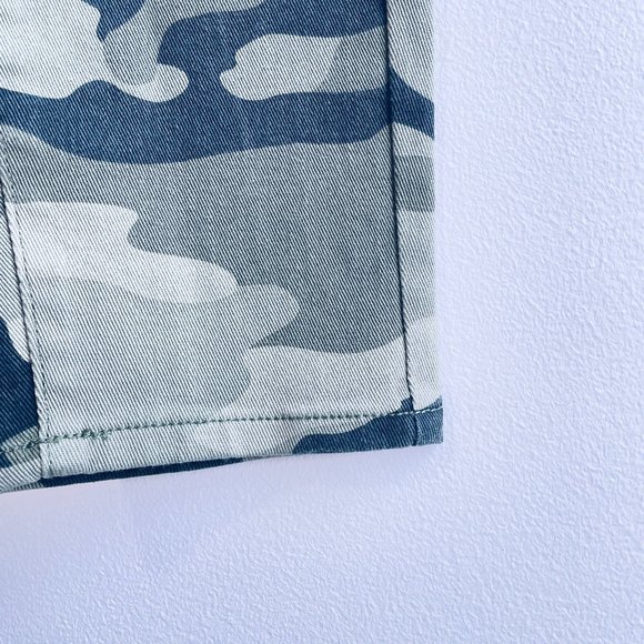 Nili Lotan Womens Jeans Size 4 Green Camo Print High Rise Ankle Skinny Pants New - Picture 6 of 10